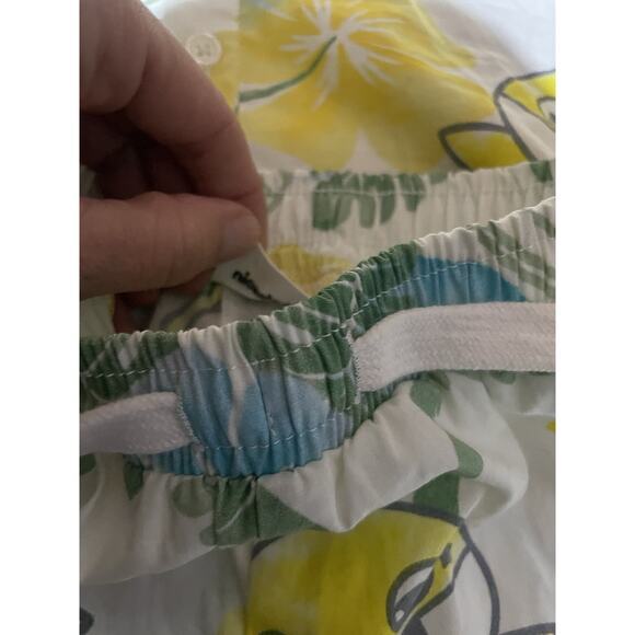 Nickelodeon Baby Shark Toddler Boy 2 Piece Woven Short Set short sleeve cream 2T - Picture 6 of 8